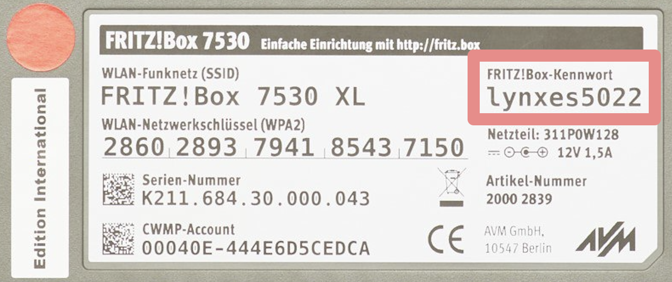 How do I install and configure my FRITZ!Box 7530 for use with a fiber connection